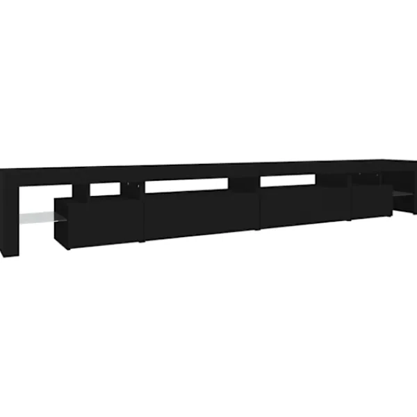 vidaXL Tv-Bänkar>Tv-bänk med LED-belysning 290x36,5x40 cm