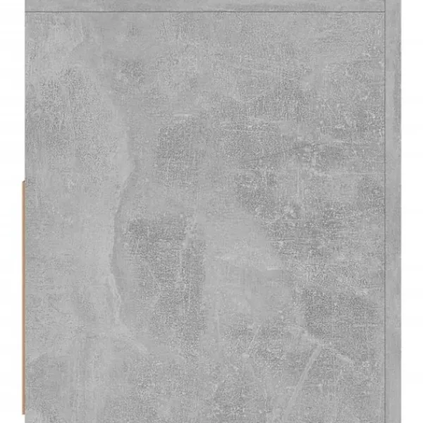vidaXL Tv-Bänkar>TV-bänk med LED-belysning betong 120x35x40 cm