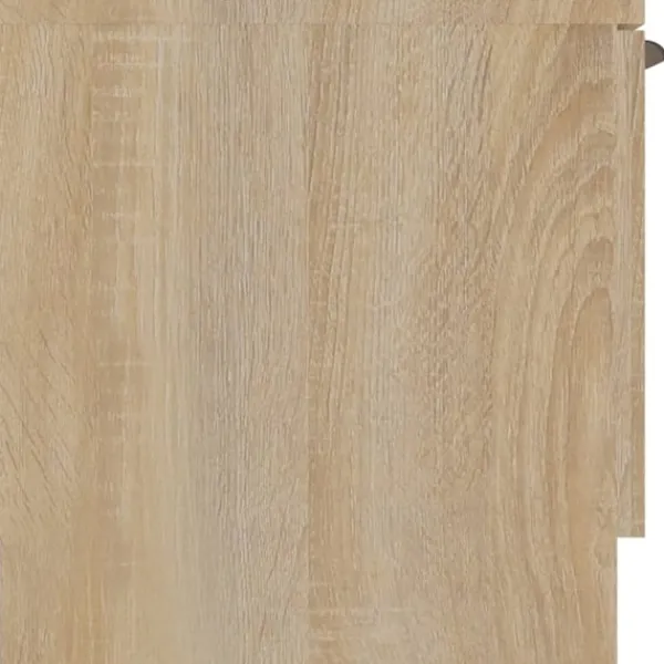 vidaXL Tv-Bänkar>Tv-bänk sonoma-ek 102x35x36,5 cm konstruerat trä