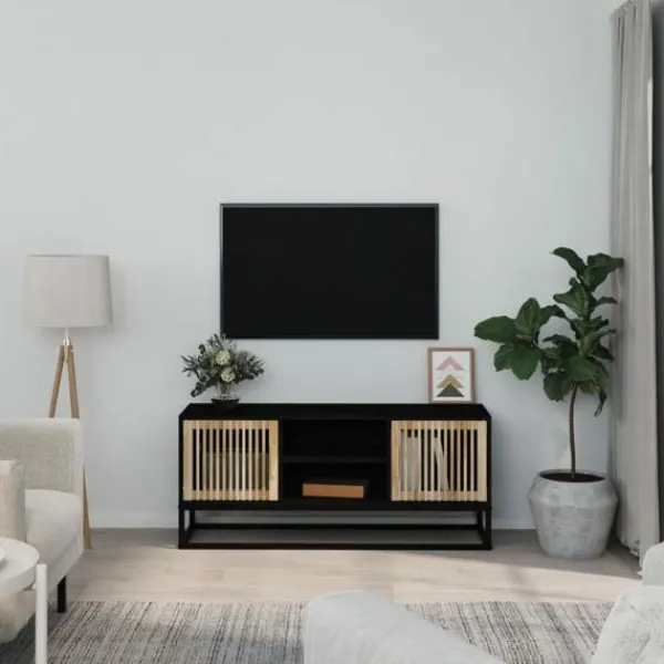 vidaXL Tv-Bänkar>Tv-bänk 105x30x45 cm konstruerat trä