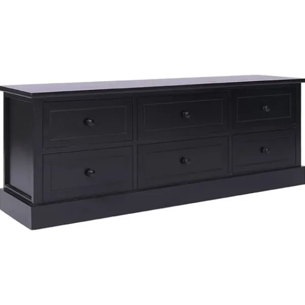 vidaXL Tv-Bänkar>Tv-bänk 108x30x40 cm massivt kejsarträ