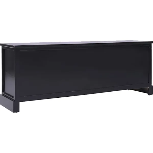 vidaXL Tv-Bänkar>Tv-bänk 108x30x40 cm massivt kejsarträ