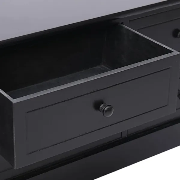 vidaXL Tv-Bänkar>Tv-bänk 108x30x40 cm massivt kejsarträ