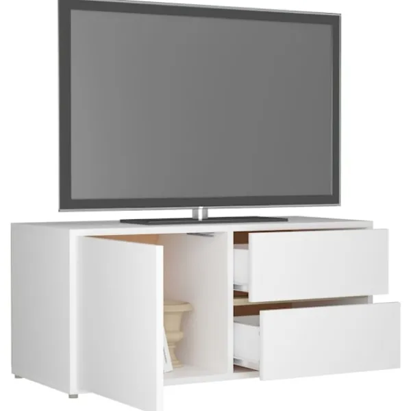 vidaXL Tv-Bänkar>Tv-bänk 80x34x36 cm konstruerat trä