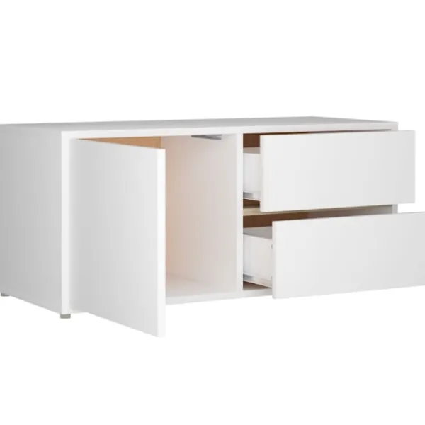 vidaXL Tv-Bänkar>Tv-bänk 80x34x36 cm konstruerat trä