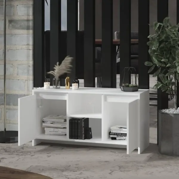 vidaXL Tv-Bänkar>Tv-bänk 102x37,5x52,5 cm konstruerat trä
