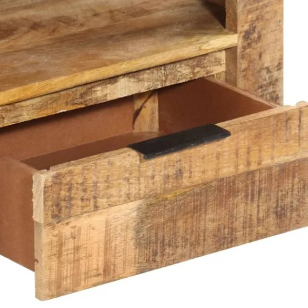 vidaXL Tv-Bänkar>TV-bänk 110x30x40 cm grovt mangoträ