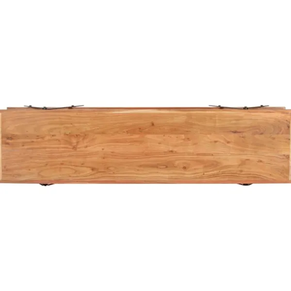 vidaXL Tv-Bänkar>TV-bänk 160x40x50 cm massivt akaciaträ
