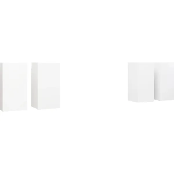 vidaXL Tv-Bänkar>Tv-bänkar 4 st 30,5x30x60 cm konstruerat trä