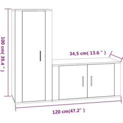 vidaXL Tv-Bänkar><noscript><img width=