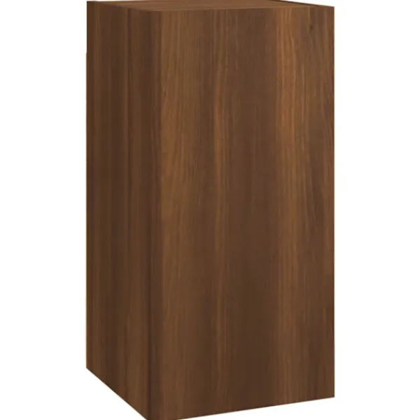 vidaXL Tv-Bänkar>Tv-skåp 2 st ek 30,5x30x60 cm konstruerat trä