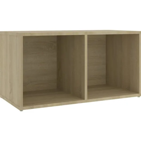 vidaXL Tv-Bänkar>TV-skåp 4 st sonoma-ek 72x35x36,5 cm konstruerat trä