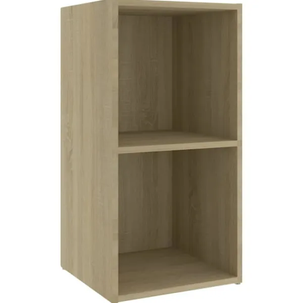 vidaXL Tv-Bänkar>TV-skåp 4 st sonoma-ek 72x35x36,5 cm konstruerat trä