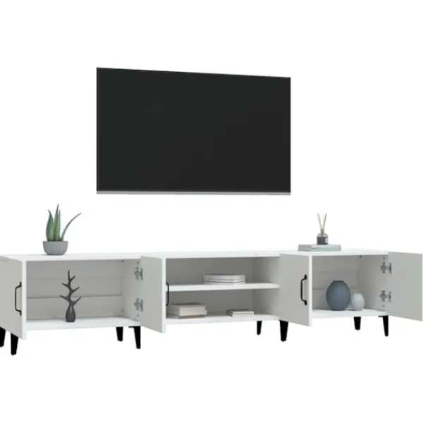 vidaXL Tv-Bänkar>TV-skåp 180x31,5x40 cm konstruerat trä