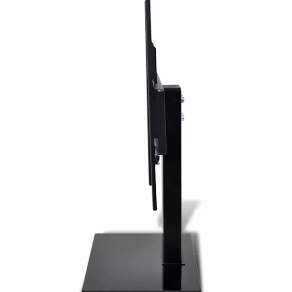 Tv-Bänkar>vidaXL TV-stativ med fot 400 x 400 mm 23" - 55" Svart