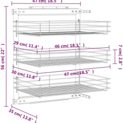 vidaXL Skåp><noscript><img data-lazyloaded=