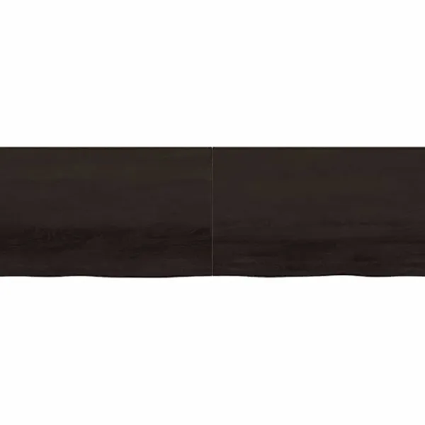 vidaXL Hyllor>Vägghylla 200x60x(2-4) cm behandlad massiv ek Brun