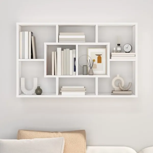 vidaXL Hyllor>Vägghylla 85x16x52,5 cm konstruerat trä