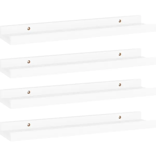 vidaXL Hyllor>Vägghyllor 4 st 40x9x3 cm