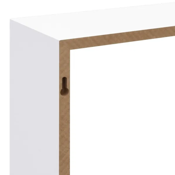 vidaXL Hyllor>Vägghyllor kub 3 st MDF