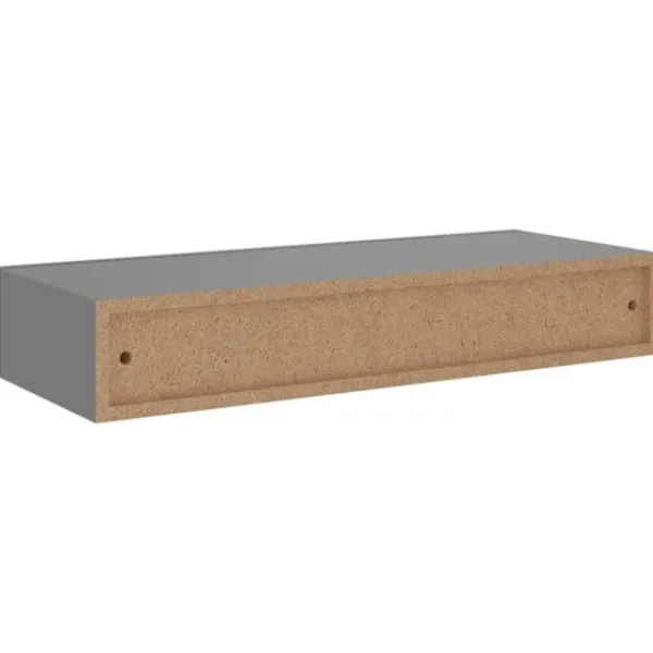 vidaXL Hyllor>Väggmonterad låda 60x23,5x10 cm MDF