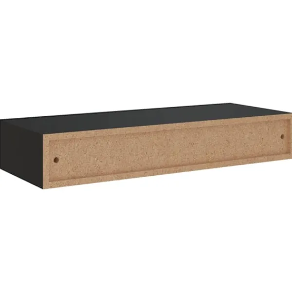 vidaXL Hyllor>Väggmonterad låda 60x23,5x10 cm MDF