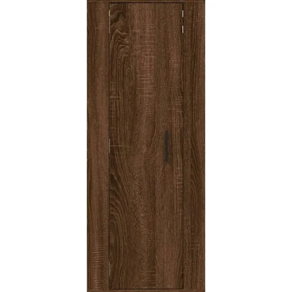 vidaXL Tv-Bänkar>Väggmonterad tv-bänk ek 40x34,5x100 cm