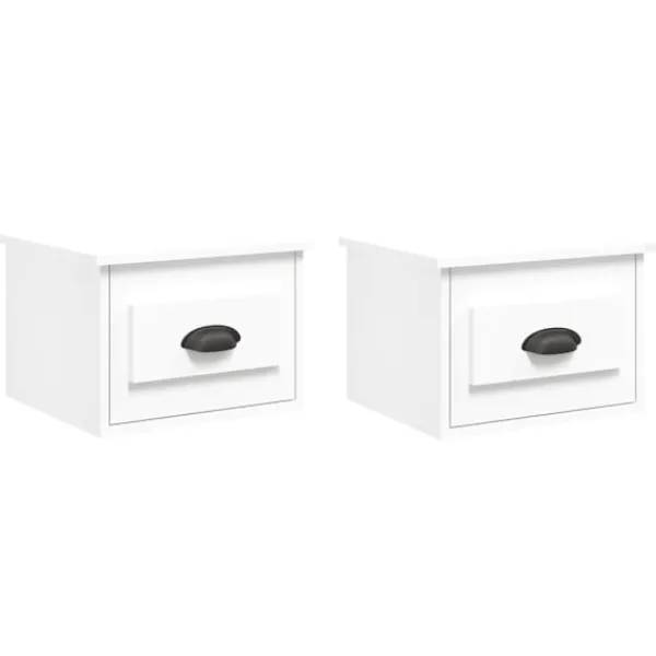 vidaXL Sängar>Väggmonterade sängbord 2 st 41,5x36x28cm