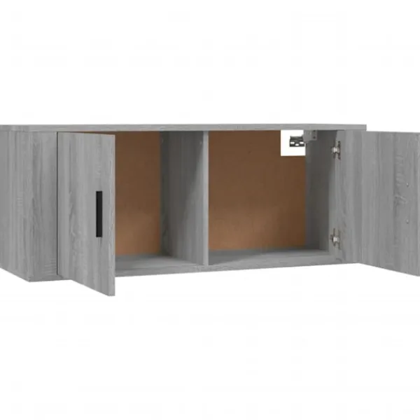 vidaXL Tv-Bänkar>Väggmonterade tv-skåp 3 st sonoma 100x34,5x40 cm