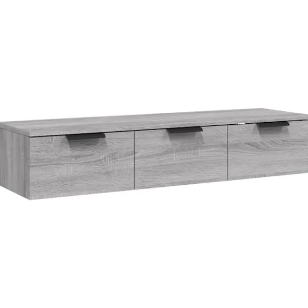 vidaXL Tv-Bänkar>Väggskåp sonoma 102x30x20 cm konstruerat trä