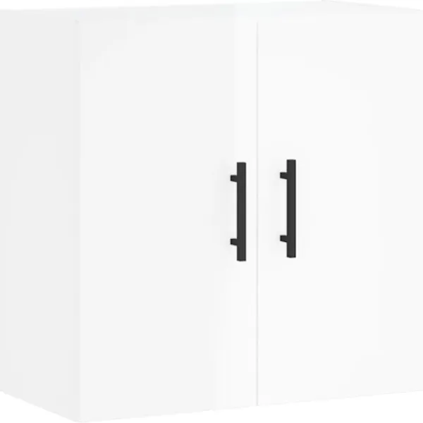 vidaXL Skåp>Väggskåp högglans 60x31x60 cm konstruerat trä