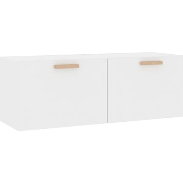 vidaXL Skåp>Väggskåp högglans 100x36,5x35 cm konstruerat trä