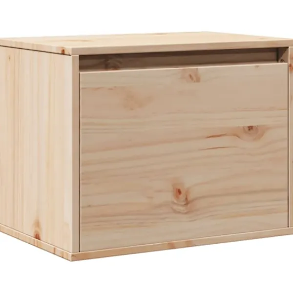 vidaXL Skåp>Väggskåp 45x30x35 cm massiv furu