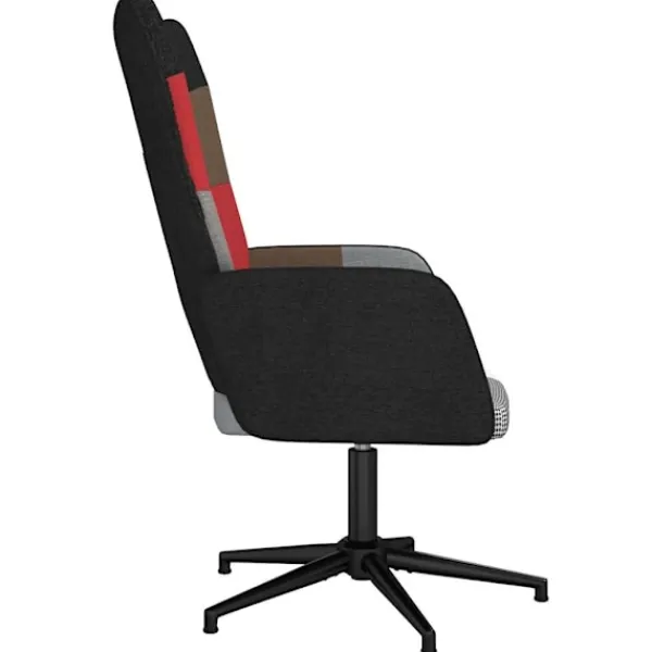 vidaXL Fåtöljer>Vilstol tyg lapptäcke
