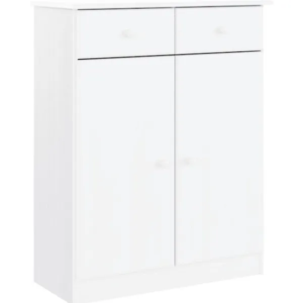 vidaXL Skåp>rinskåp ALTA 77x35x188 cm massiv furu