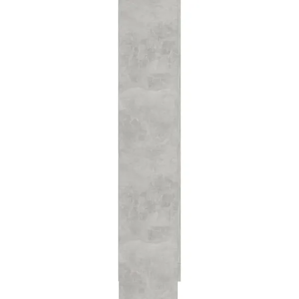 vidaXL Skåp>Vitrinskåp betong 82,5x30,5x150 cm konstruerat trä