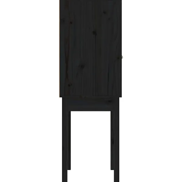 vidaXL Skåp>Vitrinskåp 60x40x120 cm massiv furu