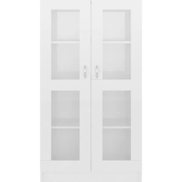 vidaXL Skåp>rinskåp högglans 82,5x30,5x150 cm konstruerat trä