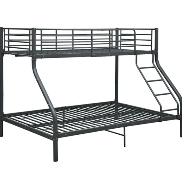 vidaXL Sängar>Våningssäng metall 140x200/90x200 cm