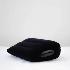 Sittpuffar>Vikbar PVC Flockad Uppblåsbar Kil Kärlekskudde Triangel Master Kudde Arbetsbesparande Sittande Säng Uppblåsbar Soffa Möbler