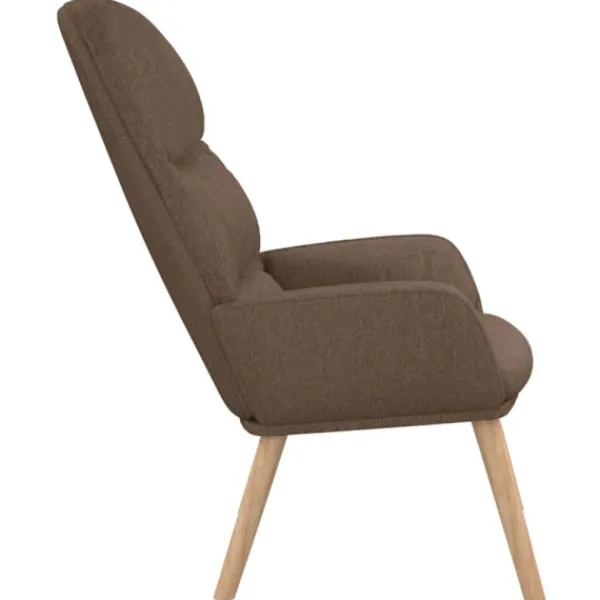 vidaXL Fåtöljer>Vilstol taupe tyg