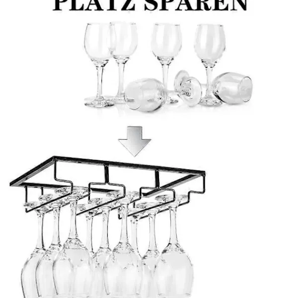 Sideboards>Vinglasställ - Vinglashållare för stjälkglas under skåp