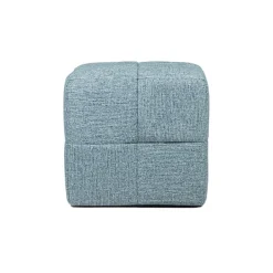 Mondex Since 1986 Sittpuffar>WIKI Puf i kubform, blå - 42,5x42,5x43 cm, modern och kompakt