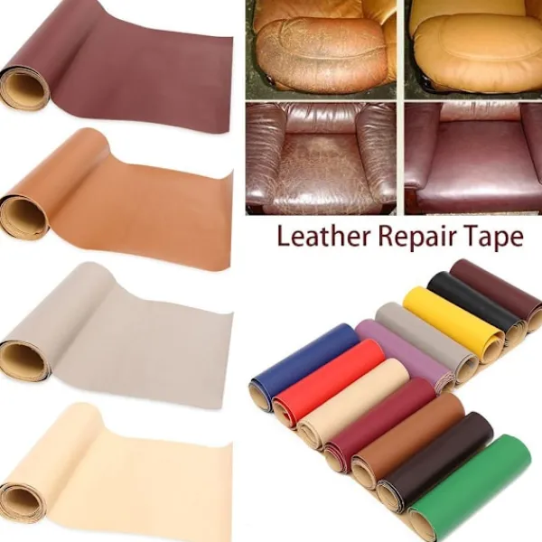 Stolar>35x137cm Soffa Läder Reparationstejp Självhäftande Plåster