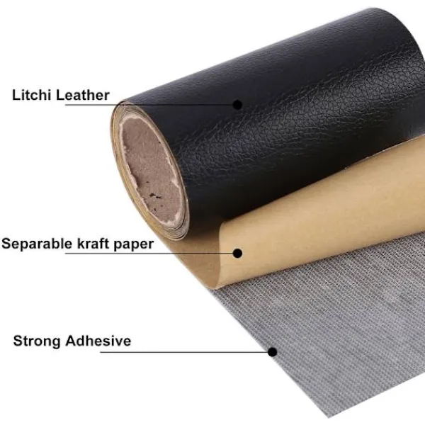 Stolar>35x137cm Soffa Läder Reparationstejp Självhäftande Plåster