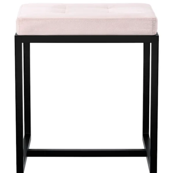 BellaFurn Pallar>Zitpoef - Stool - Hög belastningskapacitet, industriell design | Färg: Crème | Material: Mjukt
